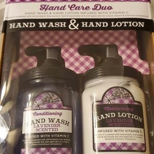 Hand Wash and Hand Lotion Lavender